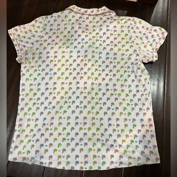 Roller Rabbit Palm Dreams Polo Pajama Top ONLY large - Picture 4 of 4